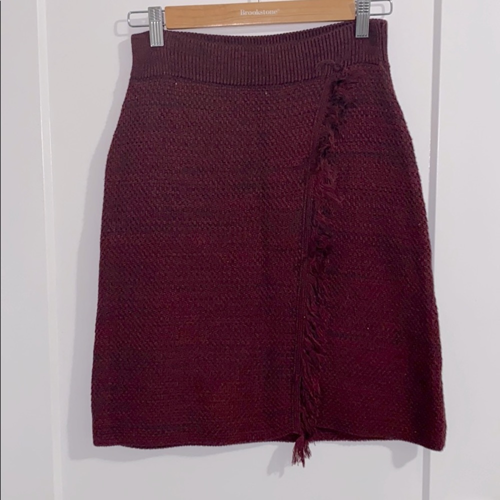 Anthropologie Sweater Skirt